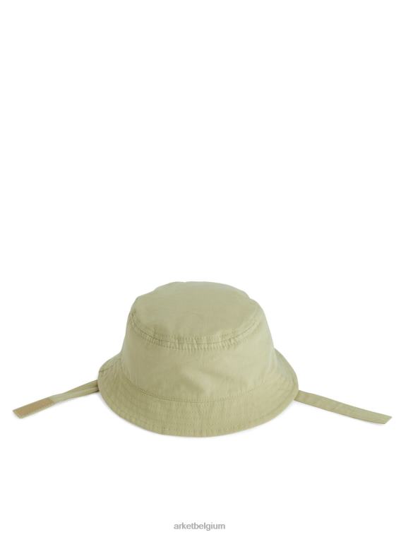 ARKET accessoires 0DXJP1734 beige katoenen vissershoed kinderen