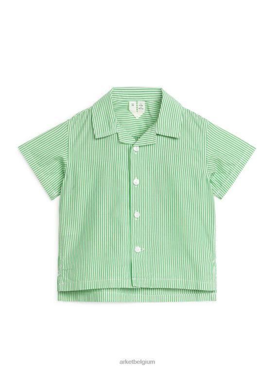 ARKET kleding 0DXJP1710 groen Wit babyresortshirtje kinderen