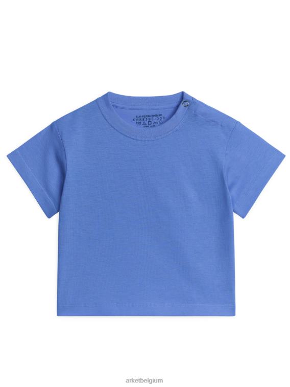 ARKET kleding 0DXJP1749 blauw T-shirt met korte mouwen kinderen