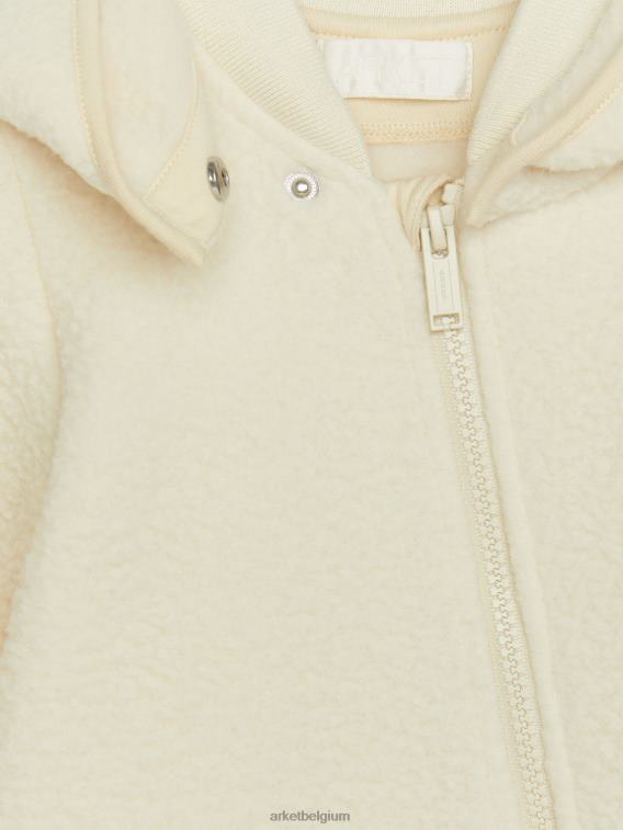 ARKET kleding 0DXJP1756 gebroken wit overall met capuchon kinderen
