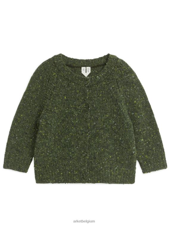 ARKET kleding 0DXJP1763 groen/nep neps wollen vest kinderen