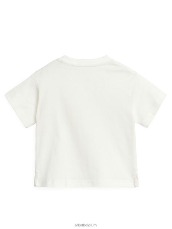ARKET kleding 0DXJP1765 wit T-shirt met korte mouwen kinderen