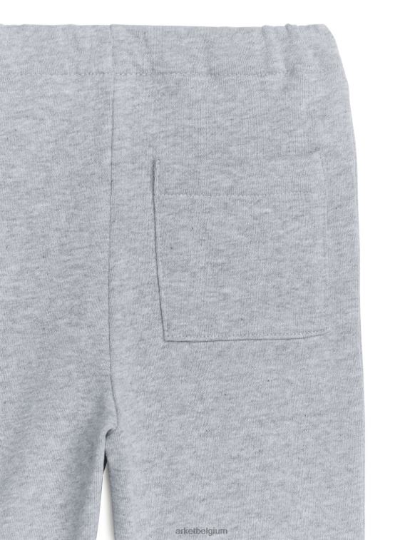 ARKET kleding 0DXJP1771 grijs joggingbroek van katoenen badstof kinderen