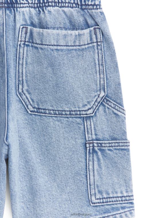 ARKET and MR PORTER kleding 0DXJP1568 lichtblauw korte spijkerbroek kinderen