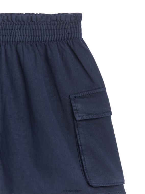 ARKET kleding 0DXJP1538 donkerblauw Utility-short van lyocell kinderen