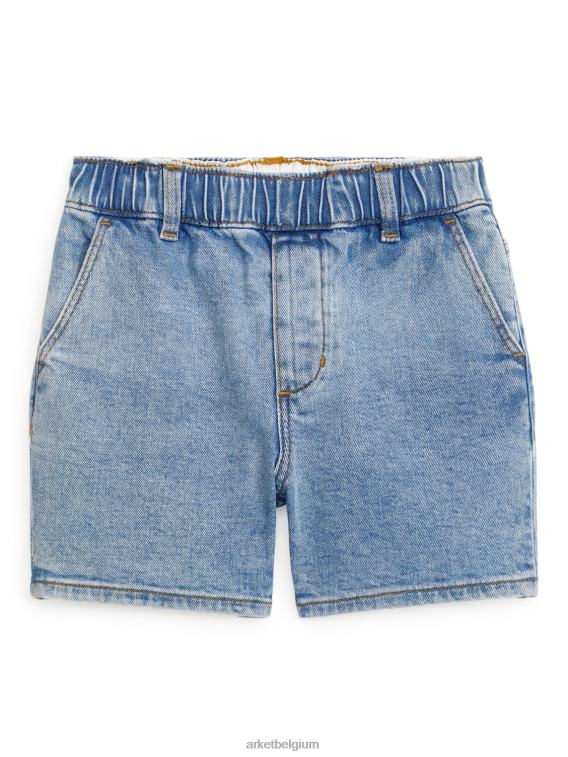 ARKET kleding 0DXJP1541 lichtblauw denim-stretchshort kinderen