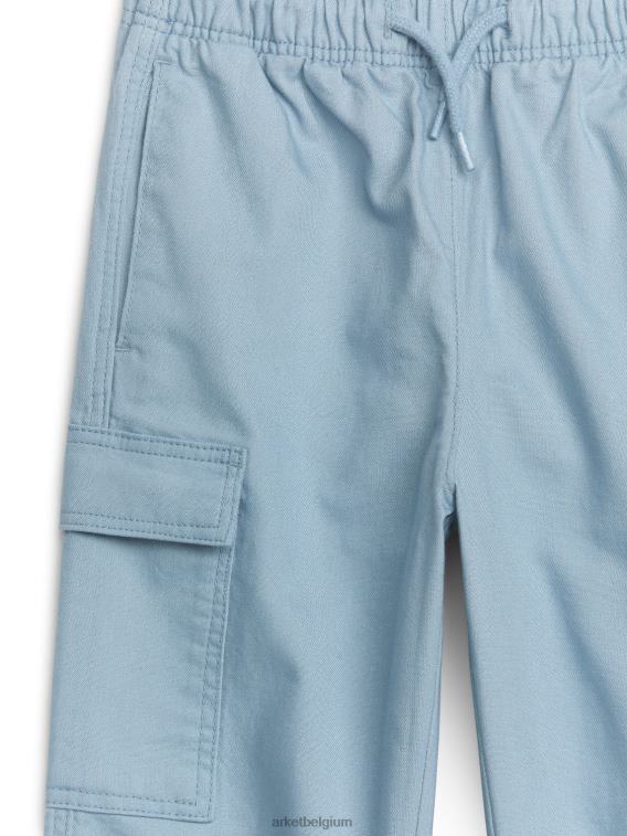 ARKET kleding 0DXJP1544 blauw cargobroek kinderen