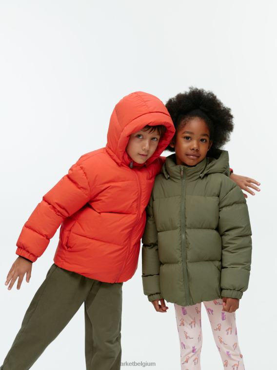 ARKET kleding 0DXJP1545 stoffig roze geribbelde legging kinderen