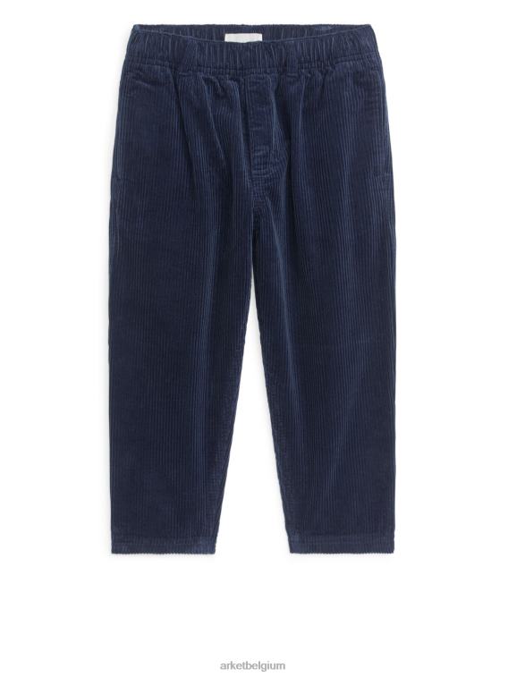 ARKET kleding 0DXJP1546 donkerblauw corduroy broek kinderen
