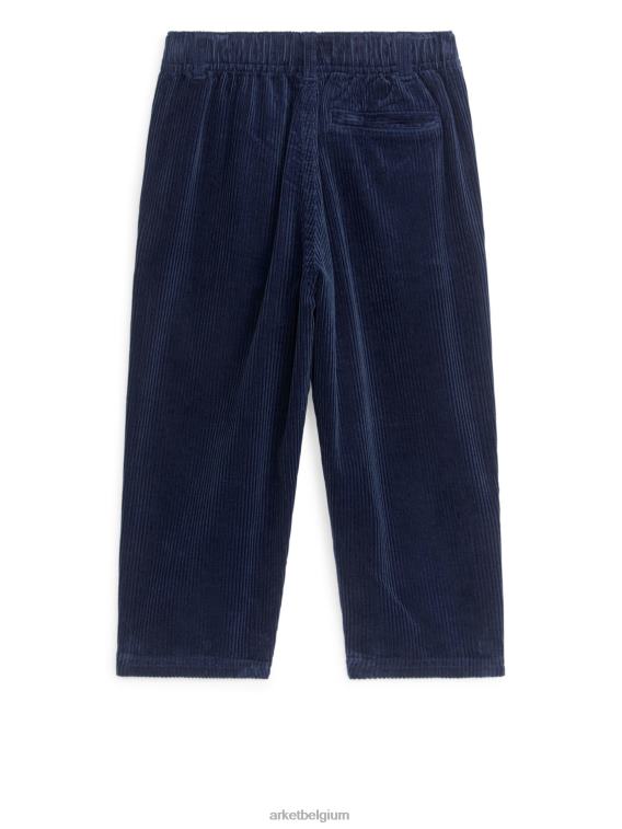 ARKET kleding 0DXJP1546 donkerblauw corduroy broek kinderen