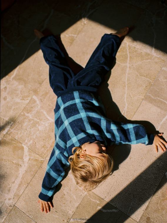 ARKET kleding 0DXJP1546 donkerblauw corduroy broek kinderen