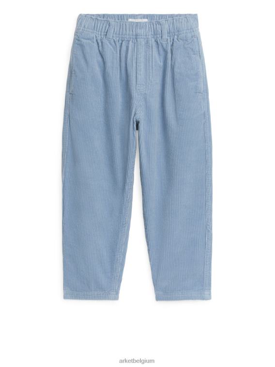 ARKET kleding 0DXJP1547 stoffig blauw corduroy broek kinderen