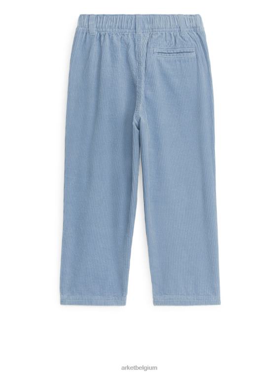 ARKET kleding 0DXJP1547 stoffig blauw corduroy broek kinderen