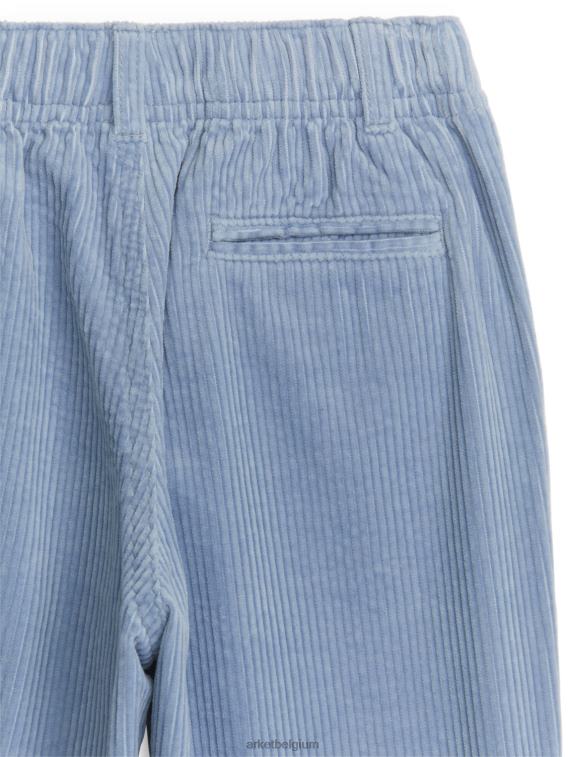 ARKET kleding 0DXJP1547 stoffig blauw corduroy broek kinderen