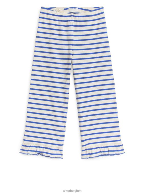 ARKET kleding 0DXJP1558 blauw/streep Jersey broek met ruches kinderen