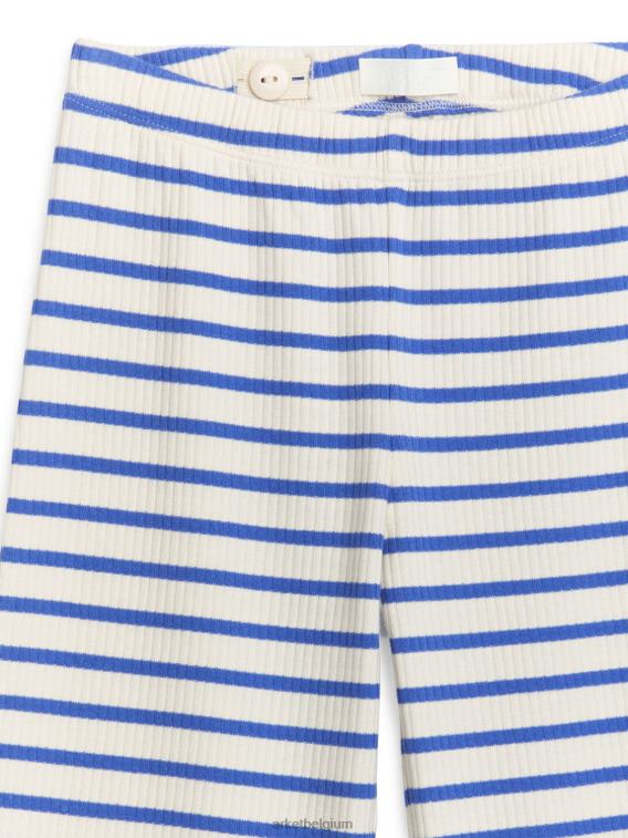 ARKET kleding 0DXJP1558 blauw/streep Jersey broek met ruches kinderen