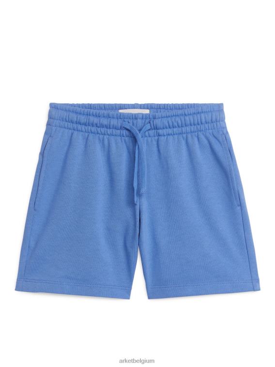 ARKET kleding 0DXJP1566 hemelsblauw korte broek van franse badstof kinderen