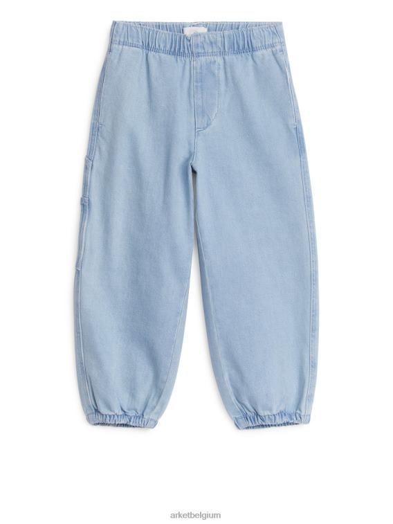 ARKET kleding 0DXJP1569 blauw functionele denim broek kinderen