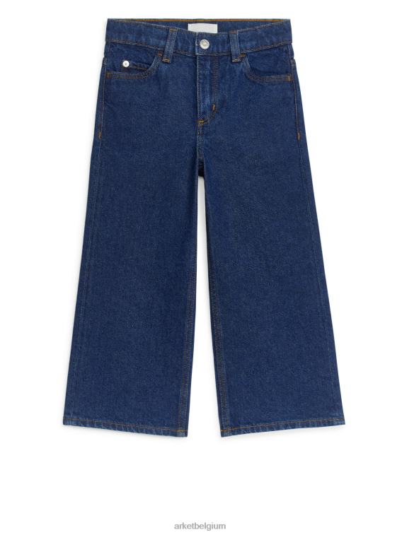 ARKET kleding 0DXJP1570 donkerblauw jeans met wijde pijpen kinderen