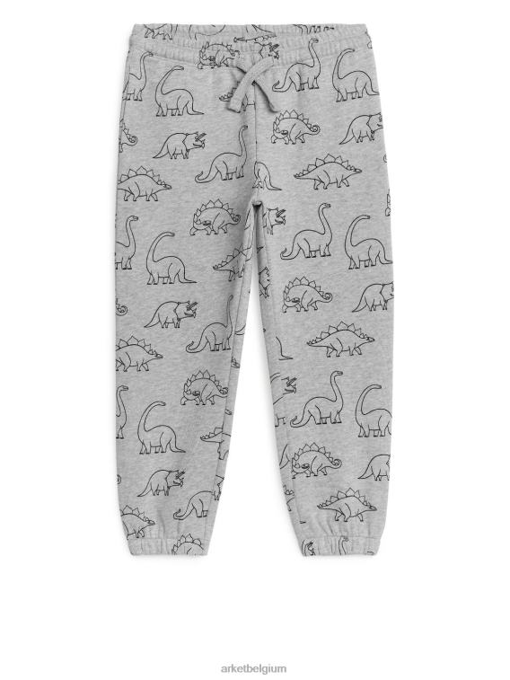 ARKET kleding 0DXJP1571 grijs/dino joggingbroek van franse badstof kinderen