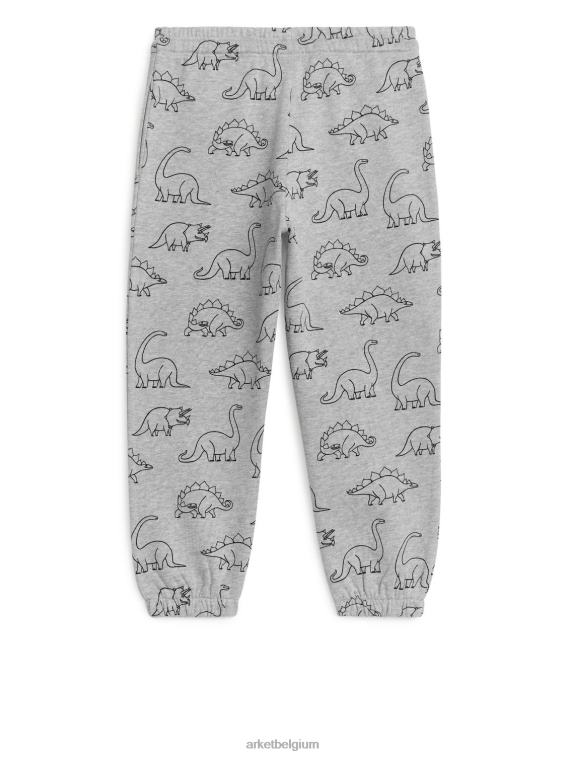 ARKET kleding 0DXJP1571 grijs/dino joggingbroek van franse badstof kinderen