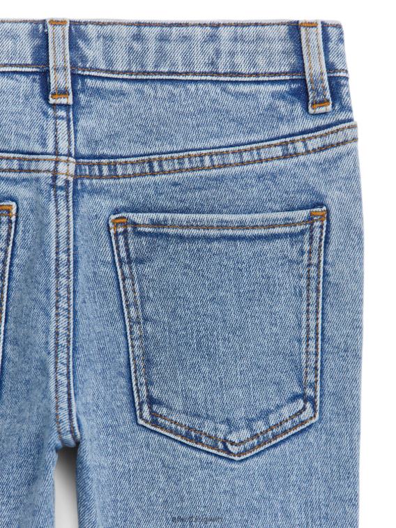 ARKET kleding 0DXJP1573 blauw slanke stretchjeans kinderen