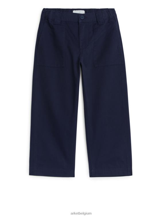 ARKET kleding 0DXJP1575 donkerblauw cargobroek kinderen