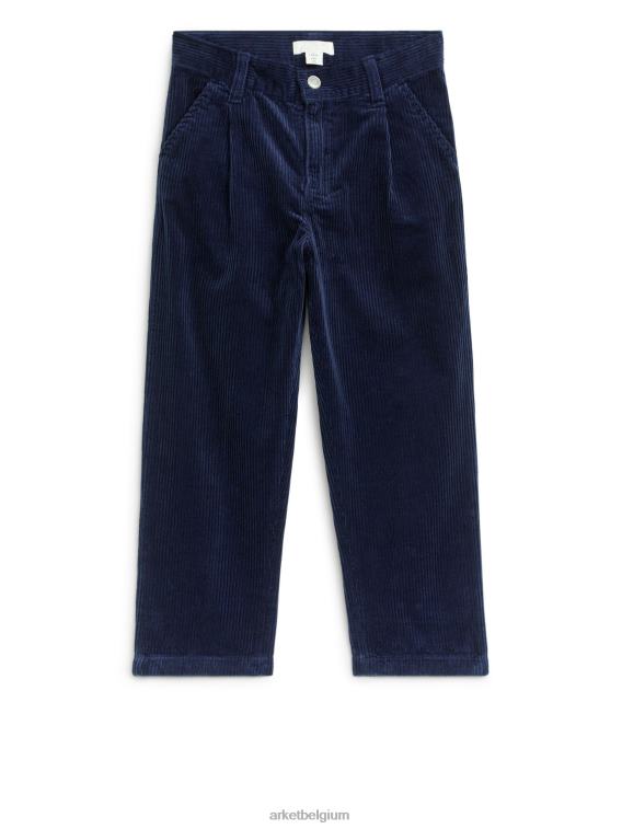 ARKET kleding 0DXJP1576 donkerblauw corduroy broek kinderen