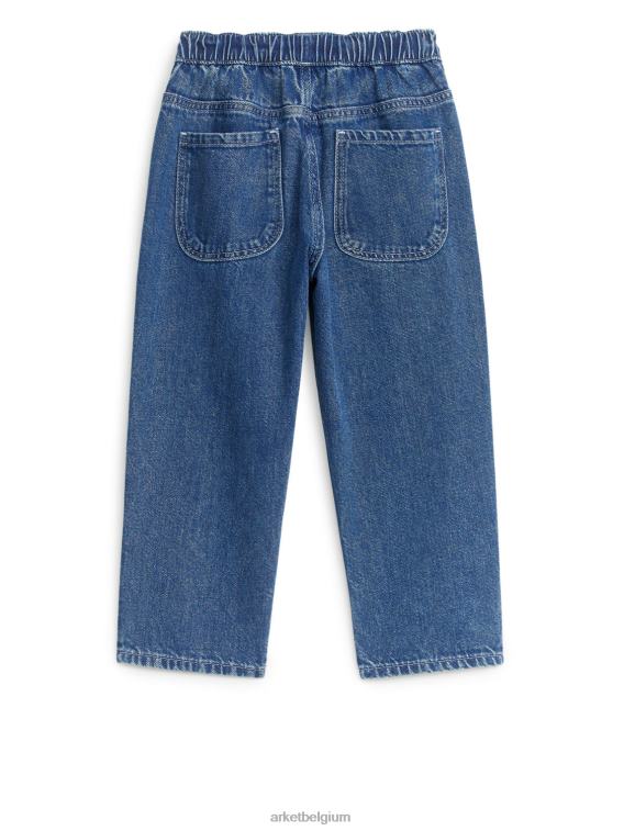 ARKET kleding 0DXJP1577 blauw relaxte denimbroek kinderen