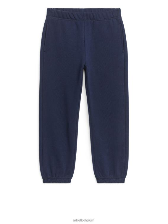 ARKET kleding 0DXJP1581 donkerblauw varsity-joggingbroek kinderen