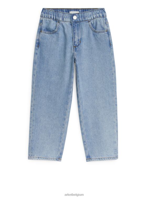 ARKET kleding 0DXJP1588 lichtblauw denim broek met trekkoord kinderen