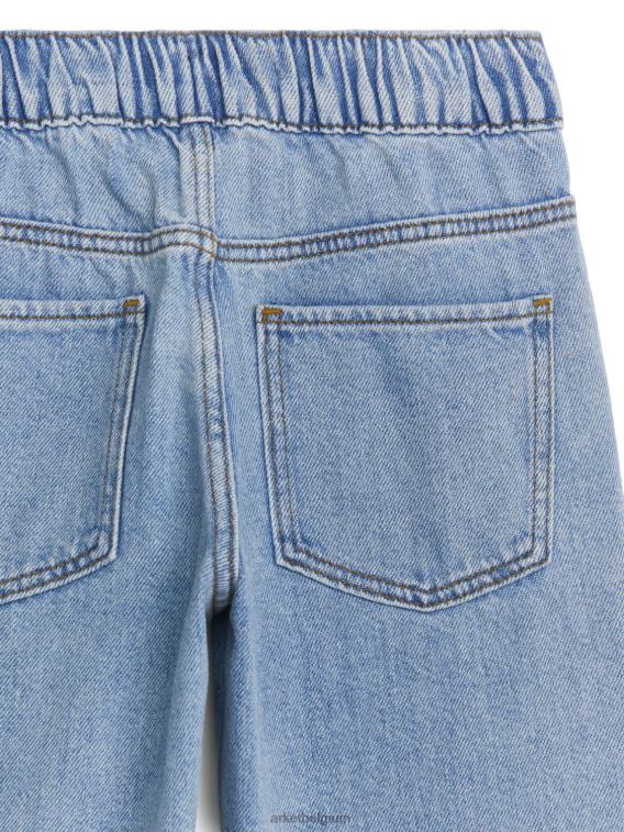 ARKET kleding 0DXJP1588 lichtblauw denim broek met trekkoord kinderen