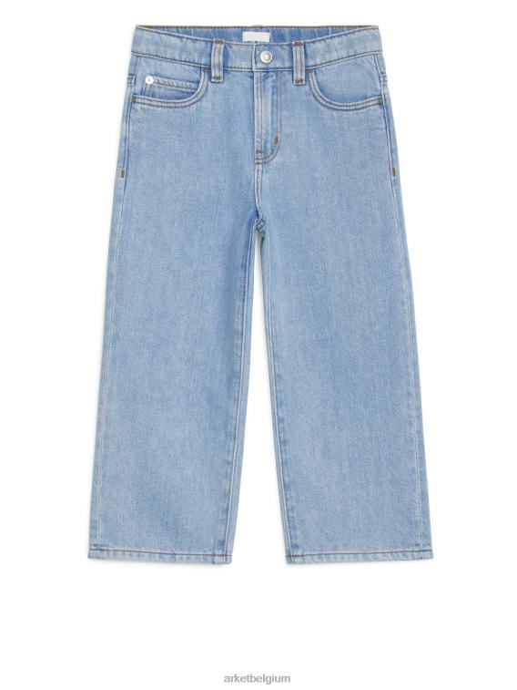 ARKET kleding 0DXJP1591 lichtblauw wijde spijkerbroek kinderen