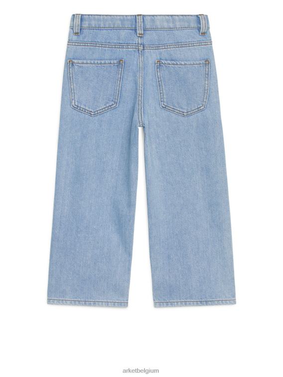 ARKET kleding 0DXJP1591 lichtblauw wijde spijkerbroek kinderen