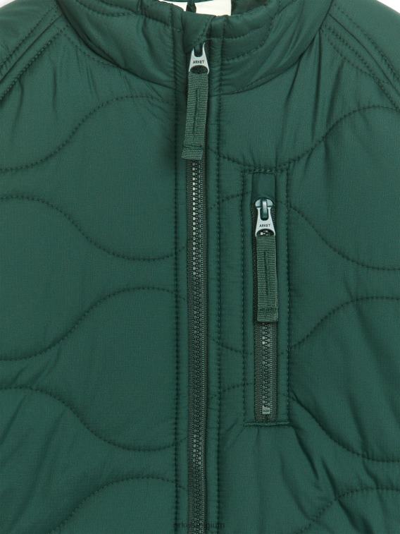ARKET kleding 0DXJP1681 groente gewatteerd jasje kinderen