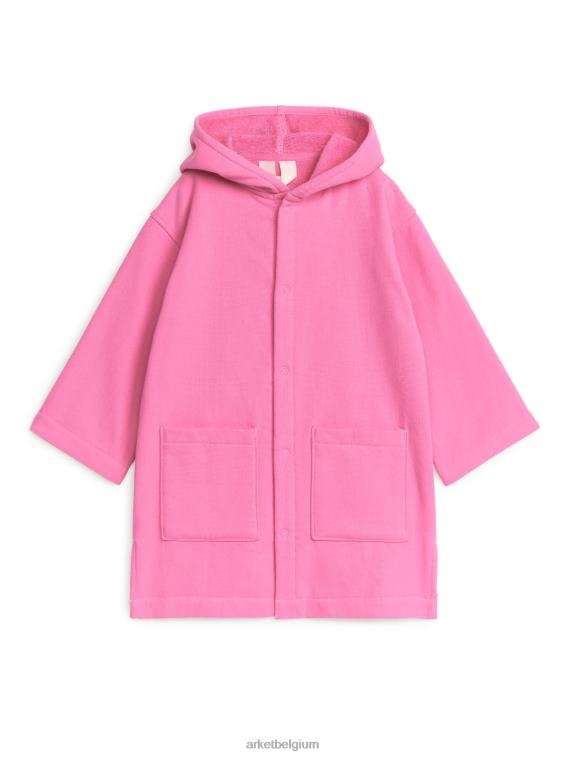 ARKET kleding 0DXJP1665 roze katoenen strandjas kinderen
