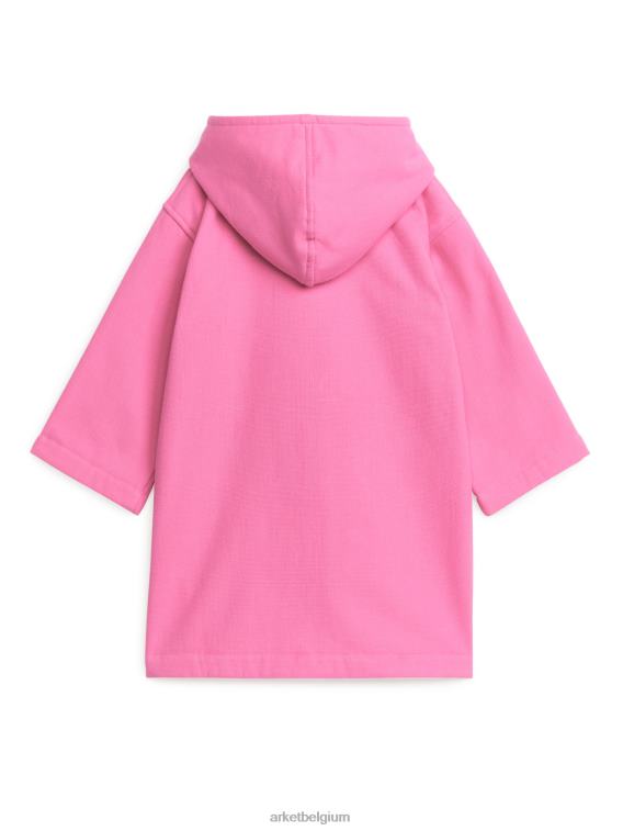 ARKET kleding 0DXJP1665 roze katoenen strandjas kinderen