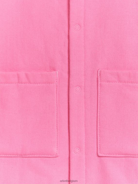 ARKET kleding 0DXJP1665 roze katoenen strandjas kinderen