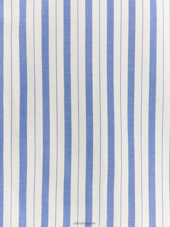 ARKET kleding 0DXJP1666 blauw Wit katoenen pyjamaset kinderen