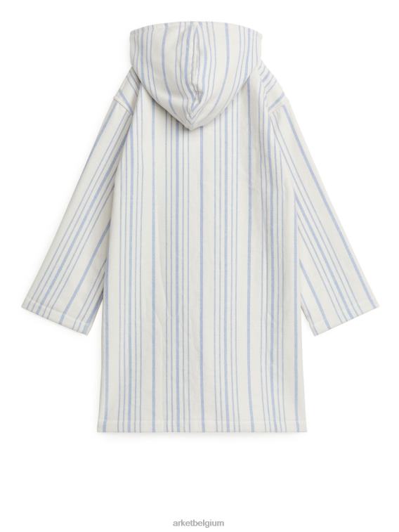 ARKET kleding 0DXJP1667 wit Blauw katoenen strandjas kinderen