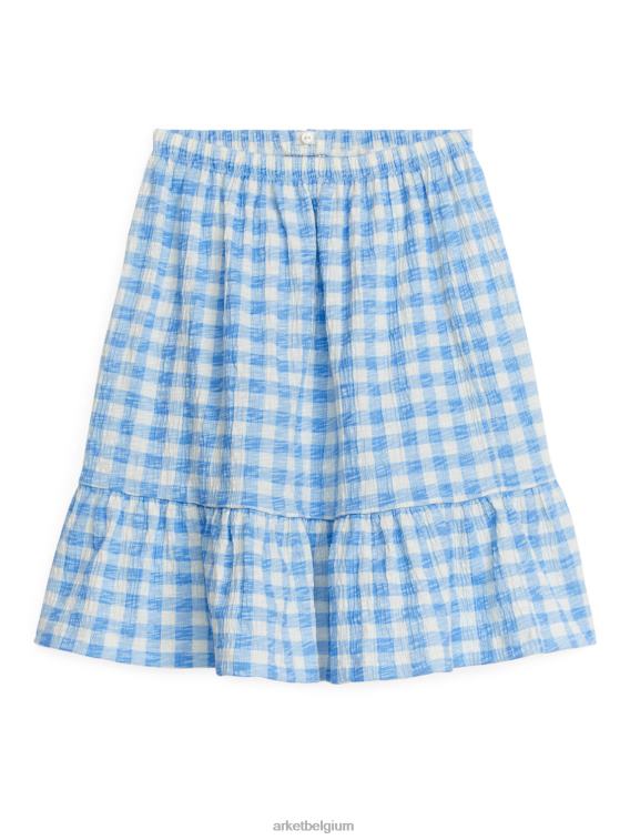 ARKET kleding 0DXJP1384 wit Blauw gelaagde rok kinderen