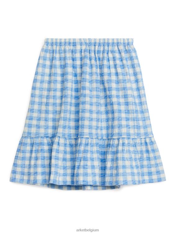 ARKET kleding 0DXJP1384 wit Blauw gelaagde rok kinderen