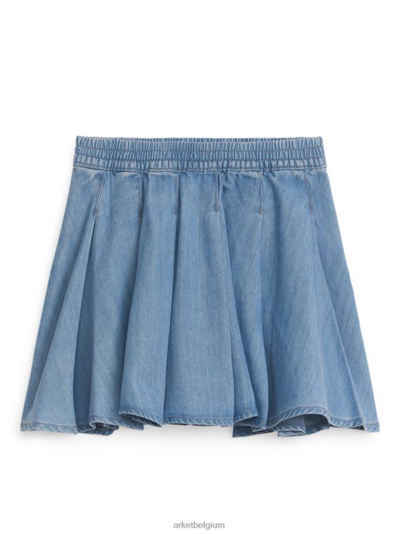 ARKET kleding 0DXJP1387 blauw denim minirok kinderen