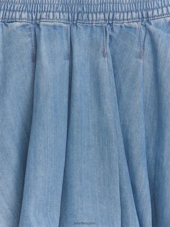 ARKET kleding 0DXJP1387 blauw denim minirok kinderen