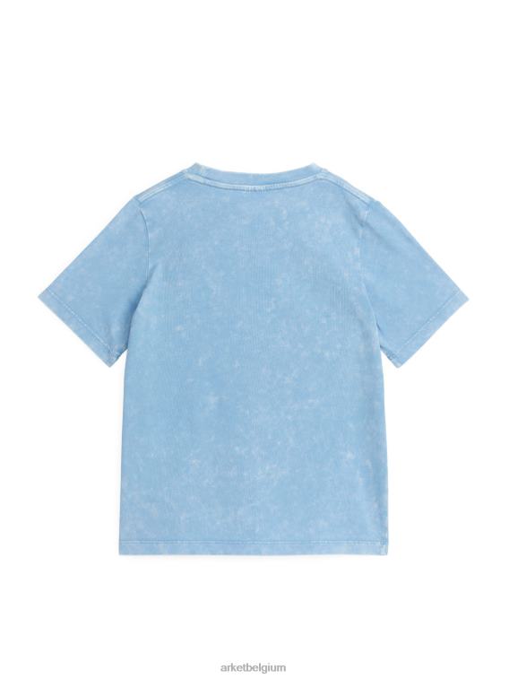 ARKET kleding 0DXJP1430 blauw katoenen T-shirt kinderen