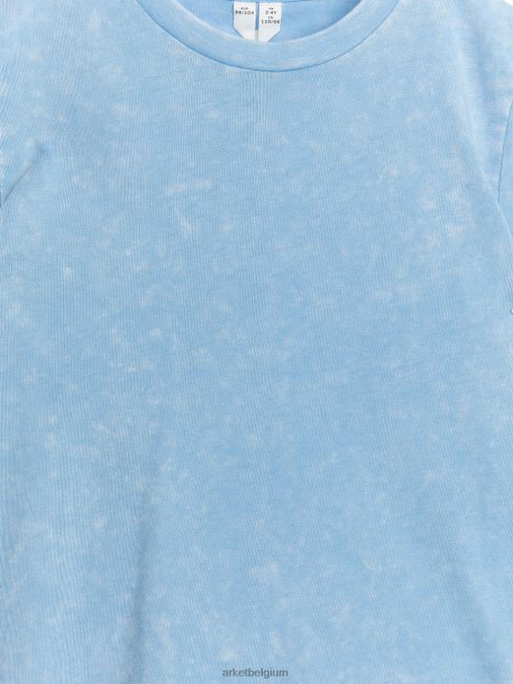 ARKET kleding 0DXJP1430 blauw katoenen T-shirt kinderen