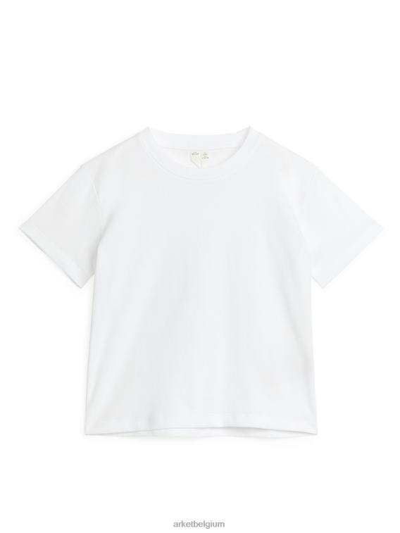 ARKET kleding 0DXJP1433 wit T-shirt met ronde hals kinderen