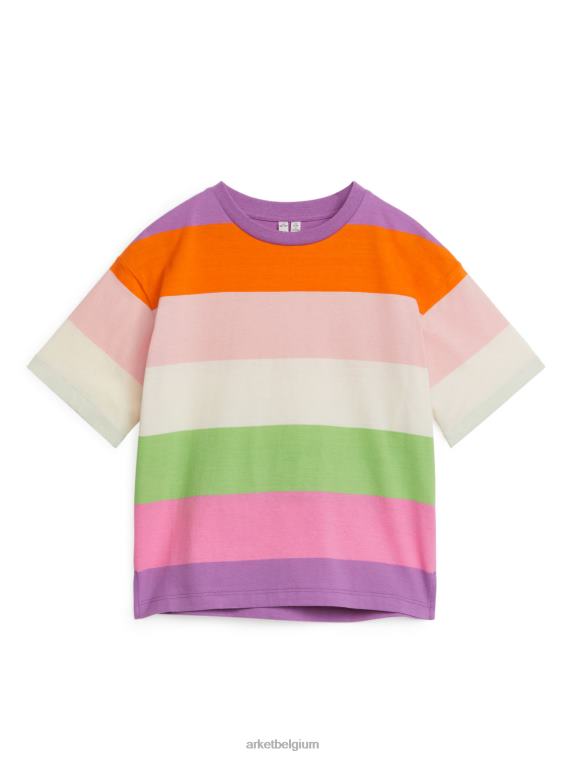 ARKET kleding 0DXJP1451 veelkleurig/strepen oversized t-shirt kinderen