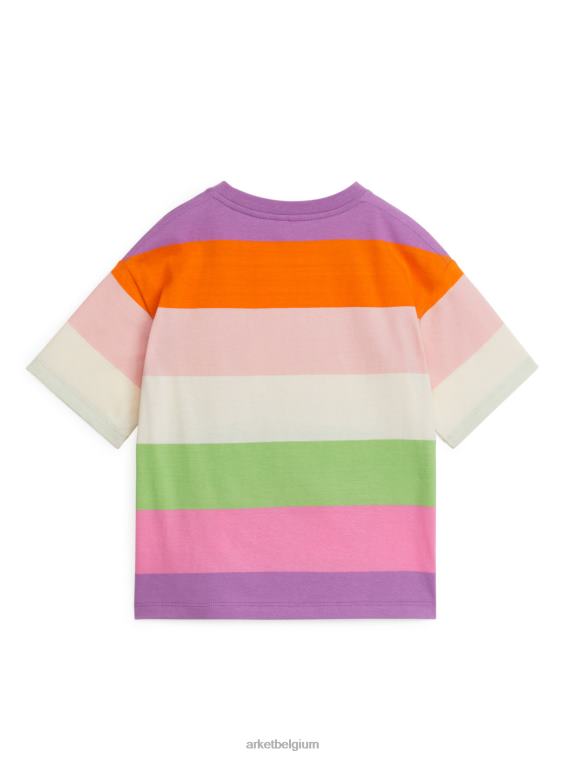 ARKET kleding 0DXJP1451 veelkleurig/strepen oversized t-shirt kinderen