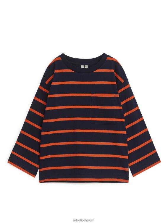 ARKET kleding 0DXJP1453 donkerblauw/strepen Lange mouwenshirt kinderen